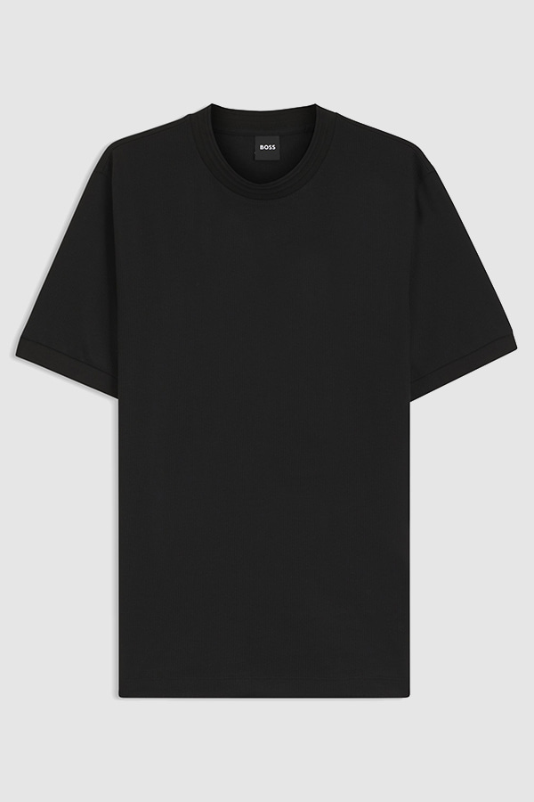 ΜΠΛΟΥΖΑ T-SHIRT BOSS - 001 ΜΑΥΡΟ